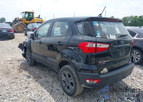 2021 Ford Ecosport S z USA, uszkodzony, nr VIN MAJ6S3FL8MC427170